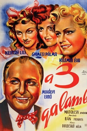 Poster of A három galamb