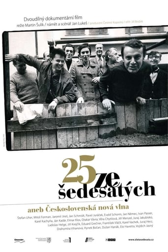 Poster of 25 from the Sixties, or the Czechoslovak New Wave