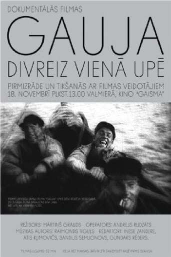 Poster of Gauja. Twice in the River