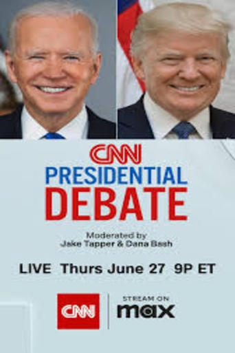 Poster of CNN Presidential Debate 2024