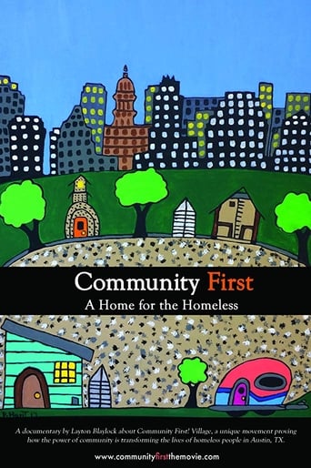 Poster of Community First, A Home for the Homeless