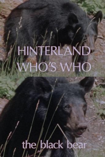 Poster of Hinterland Who's Who: Black Bear