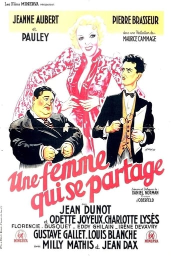 Poster of Une femme qui se partage