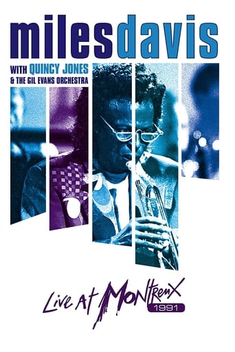 Poster of Miles Davis with Quincy Jones and the Gil Evans Orchestra Live at Montreux 1991