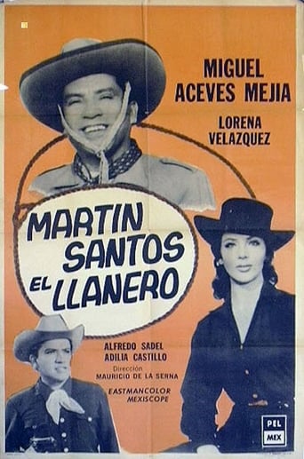 Poster of Martín Santos, El llanero