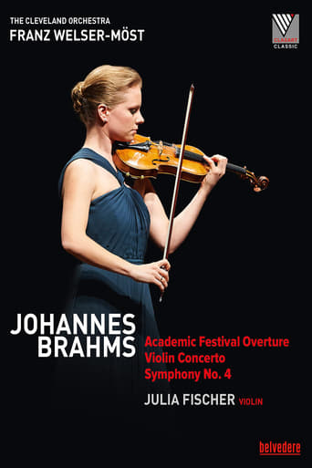 Poster of Johannes Brahms - Violin Concerto Symphony No. 4 (Julia Fischer)