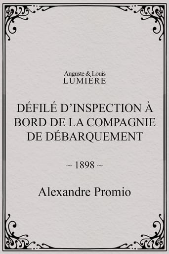 Poster of Défilé d’inspection à bord de la compagnie de débarquement