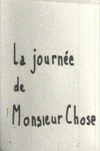 Poster of La journée de Monsieur Chose