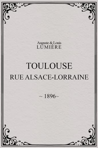 Poster of Toulouse, rue Alsace-Lorraine