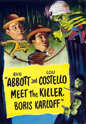 Poster of Abbott and Costello Meet the Killer, Boris Karloff