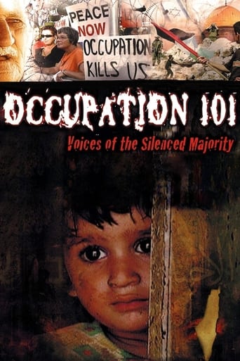 Poster of Occupation 101: Voices of the Silenced Majority