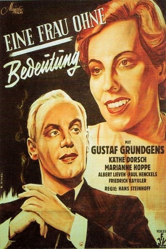 Poster of Eine Frau ohne Bedeutung