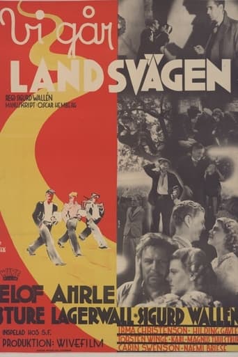 Poster of Vi går landsvägen