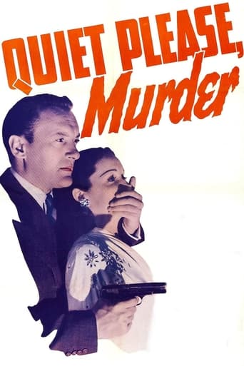 Poster of Quiet Please, Murder