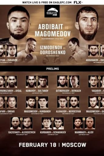 Poster of Eagle FC 45: Gitinovasov vs. Magomedov