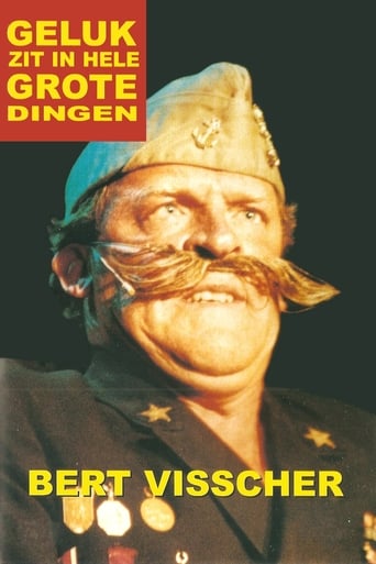 Poster of Bert Visscher: Geluk zit in hele grote dingen