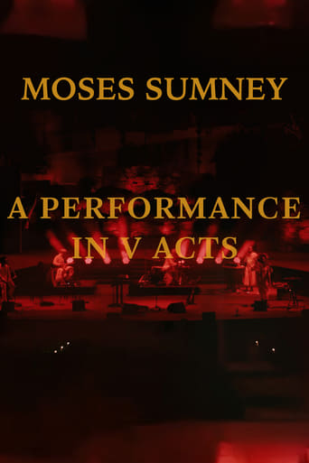 Poster of Moses Sumney: A Performance in V Acts