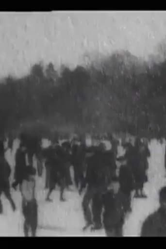 Poster of Skating on Lake, Central Park