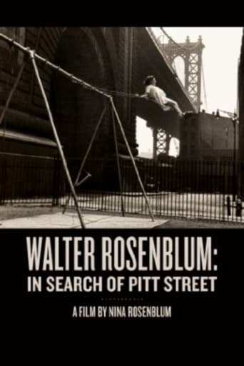 Poster of Walter Rosenblum: In Search of Pitt Street