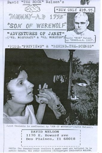 Poster of The Adventures of Janet: Janet vs Werewolf