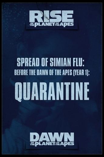 Poster of Spread of Simian Flu: Before the Dawn of the Apes (Year 1)