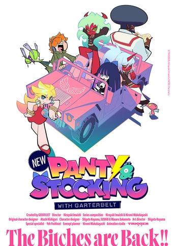 Poster of New PANTY & STOCKING with GARTERBELT