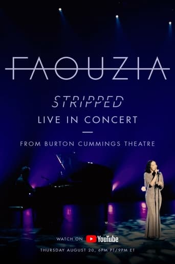 Poster of Faouzia - Stripped: Live In Concert from the Burton Cummings Theatre