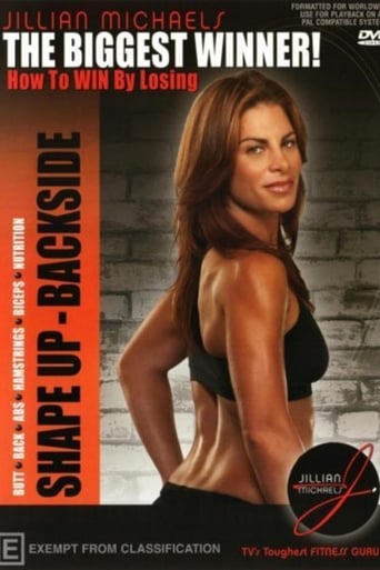 Poster of Jillian Michaels The Biggest Winner! Workout 2, Shape Up - Backside