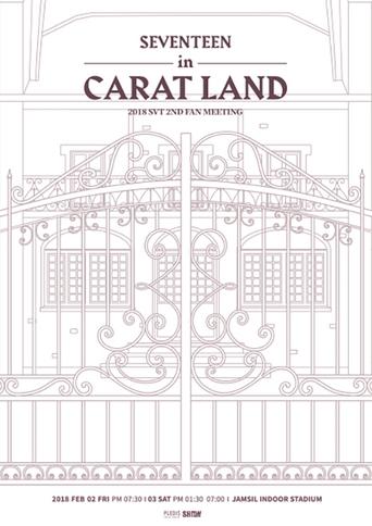 Poster of SEVENTEEN in CARAT LAND