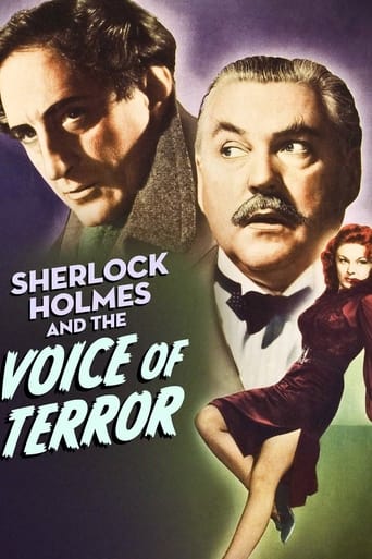 Poster of Sherlock Holmes and the Voice of Terror