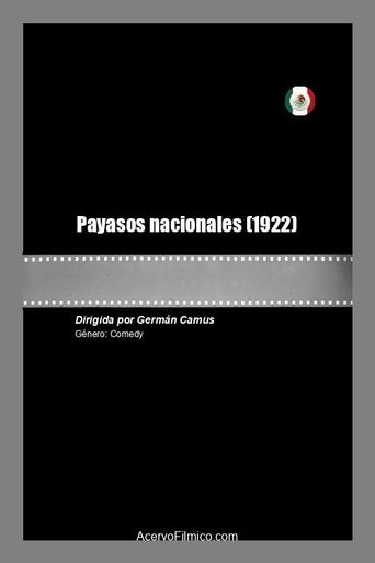 Poster of Payasos nacionales