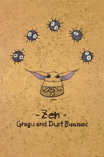 Poster of Zen - Grogu and Dust Bunnies