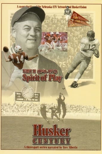 Poster of Husker Century II: Spirit of Play 1941 - 1972