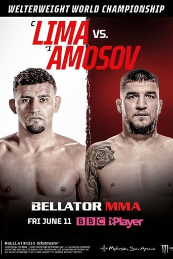 Poster of Bellator 260: Lima vs. Amosov