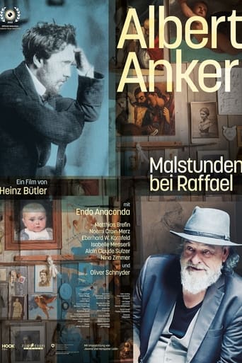 Poster of Albert Anker. Malstunden bei Raffael