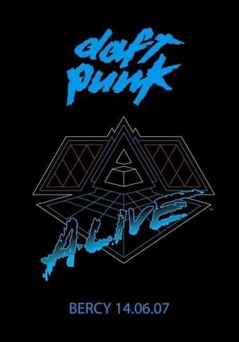 Poster of Daft Punk - Alive 2007 - Live Album Concert in Paris