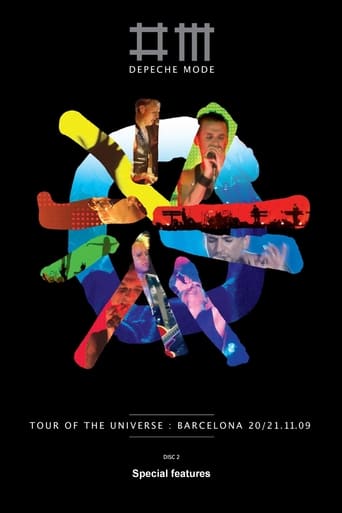 Poster of Depeche Mode: Tour of the Universe: Barcelona - Special features