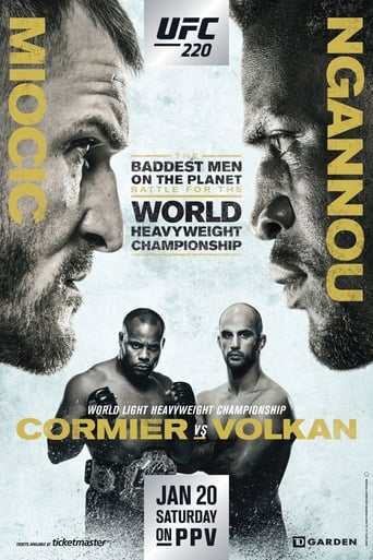 Poster of UFC 220: Miocic vs. Ngannou