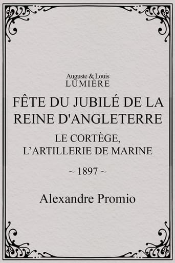 Poster of Fête du jubilé de la reine d'Angleterre : le cortège, l’artillerie de marine