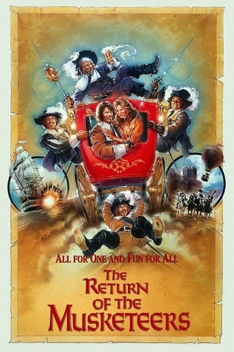 Poster of The Return of the Musketeers