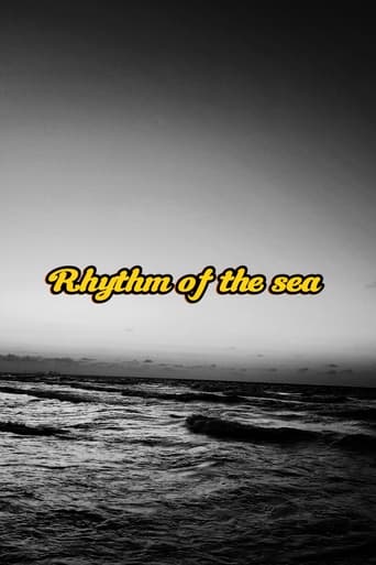 Poster of Rhythm of the sea (monochrome version)