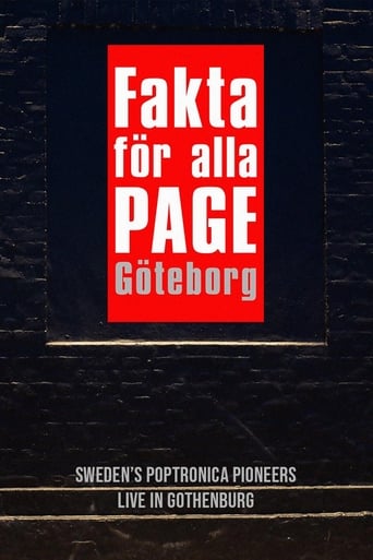 Poster of Page – Fakta För Alla Göteborg