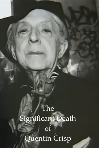 Poster of The Significant Death of Quentin Crisp