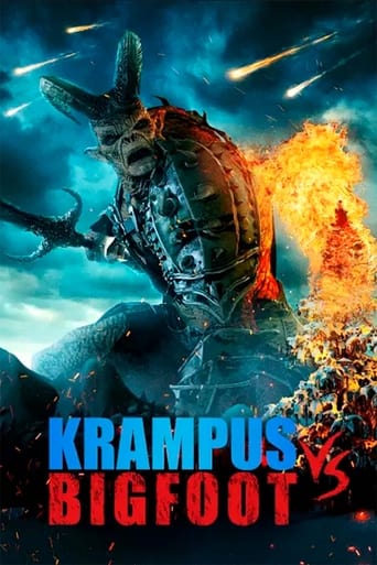 Poster of Bigfoot vs Krampus