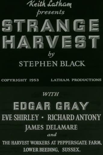 Poster of Strange Harvest