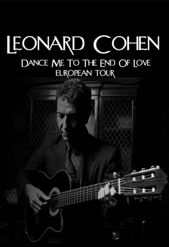 Poster of Leonard Cohen - Dance Me to The End Of Love European Tour