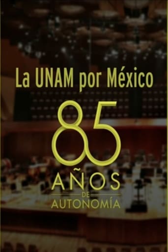 Poster of La UNAM por México: 85 Años de Autonomía Universitaria