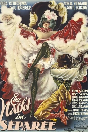 Poster of Eine Nacht im Séparée