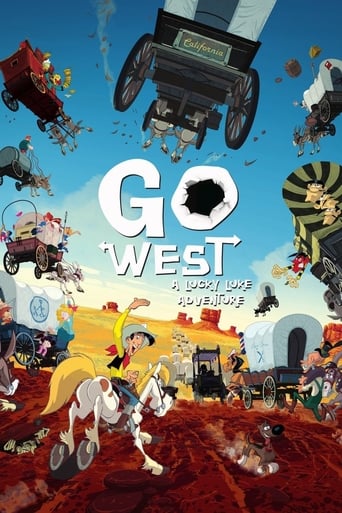 Poster of Go West: A Lucky Luke Adventure