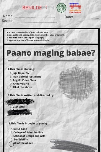 Poster of Paano Maging Babae?